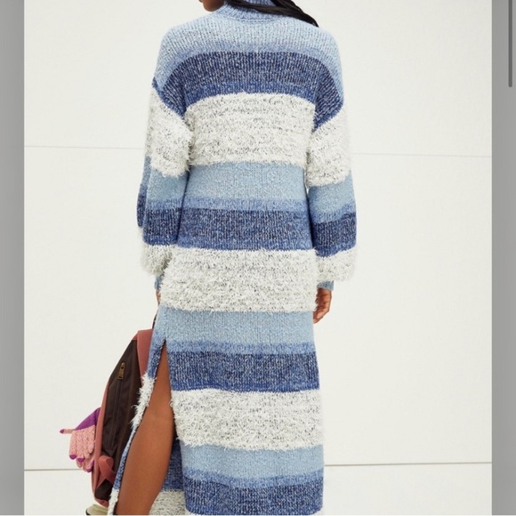 Free people making waves midi sweater dress - Picture 2 of 6